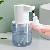 400ML Automatic Foam Soap Dispenser 4 Gears Infrared Sensor Foaming Soap Dispenser IPX5 Waterproof for Home Kitchen Bathroom