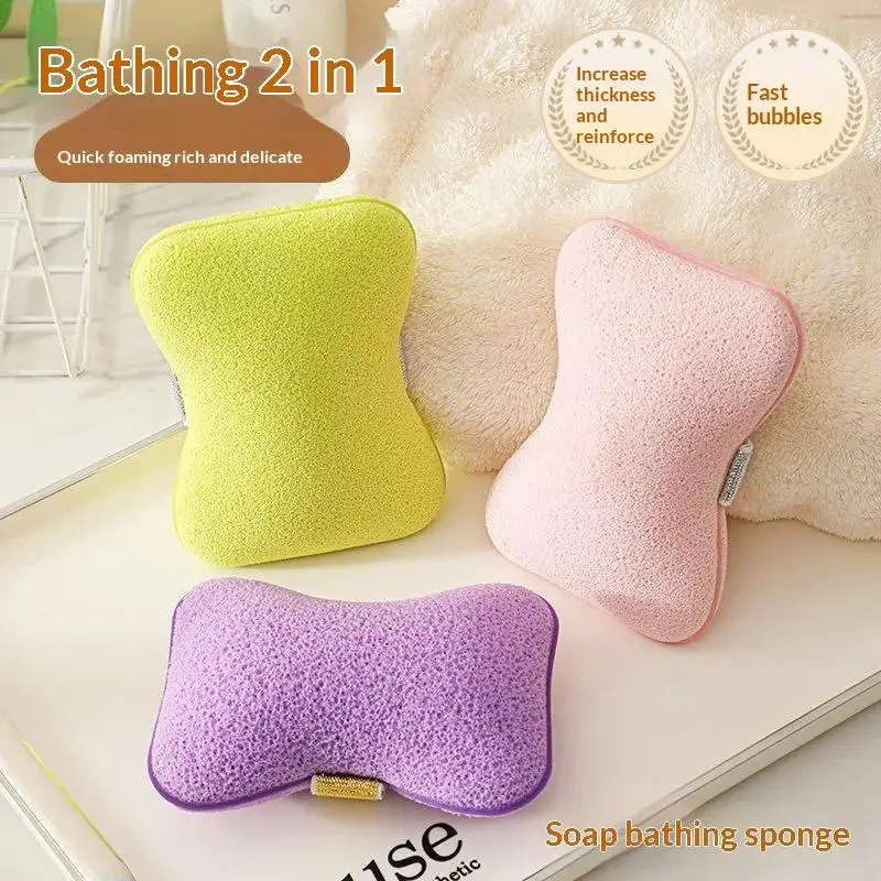 Hot Sale PVA Soap Bag Bath Cleansing Foaming Net Pouch Body Exfoliating Scrubber Nylon Soap Pocket