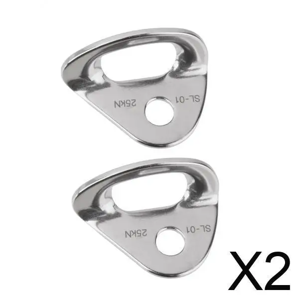 2x2 peças 25KN montanhismo escalada parafuso cabide parafuso de expansão Piton