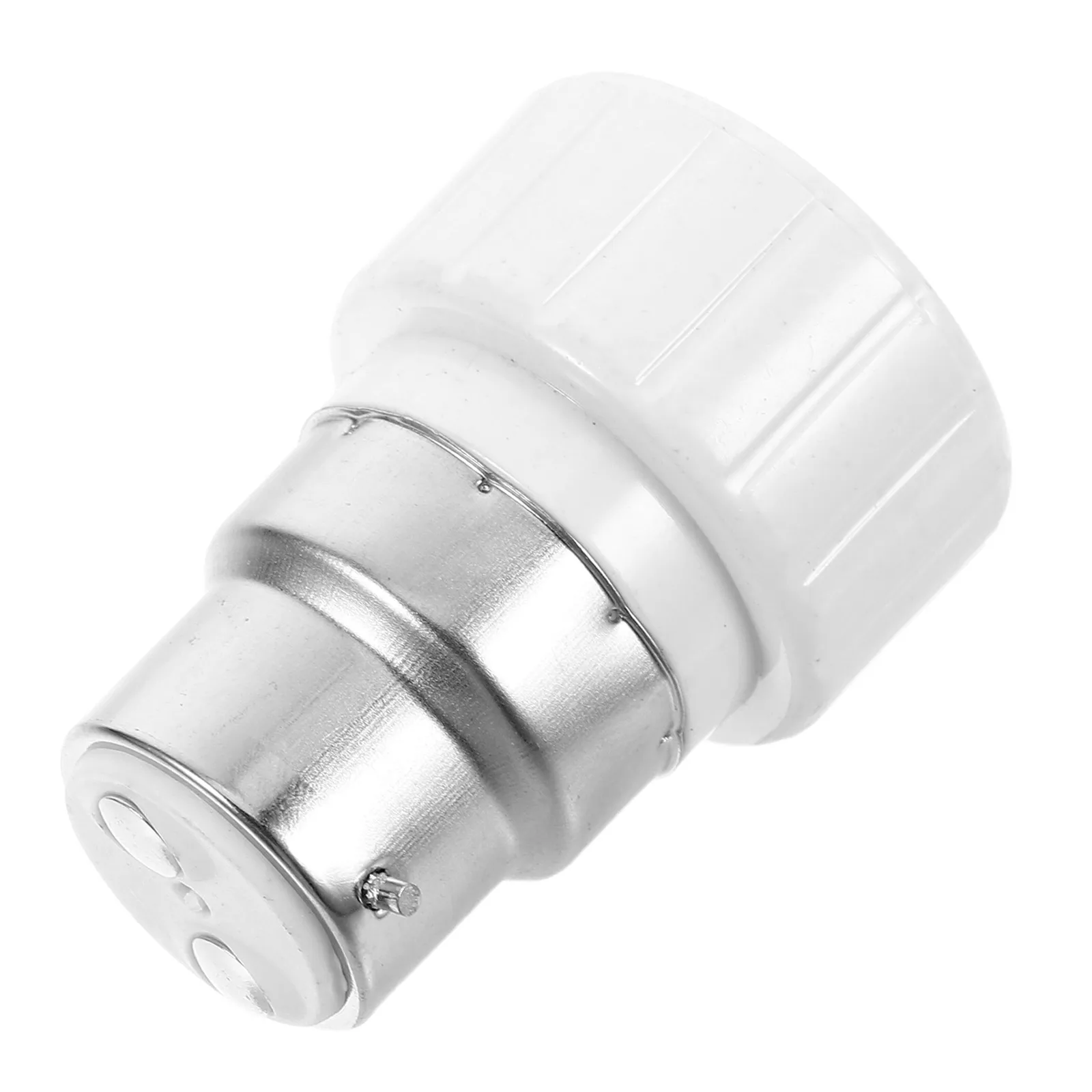 Light Bulb Adapter B22 to Gu10 Lamp Holder Ceramic Socket Flexible Installation Stable Transmission for Home Lighting
