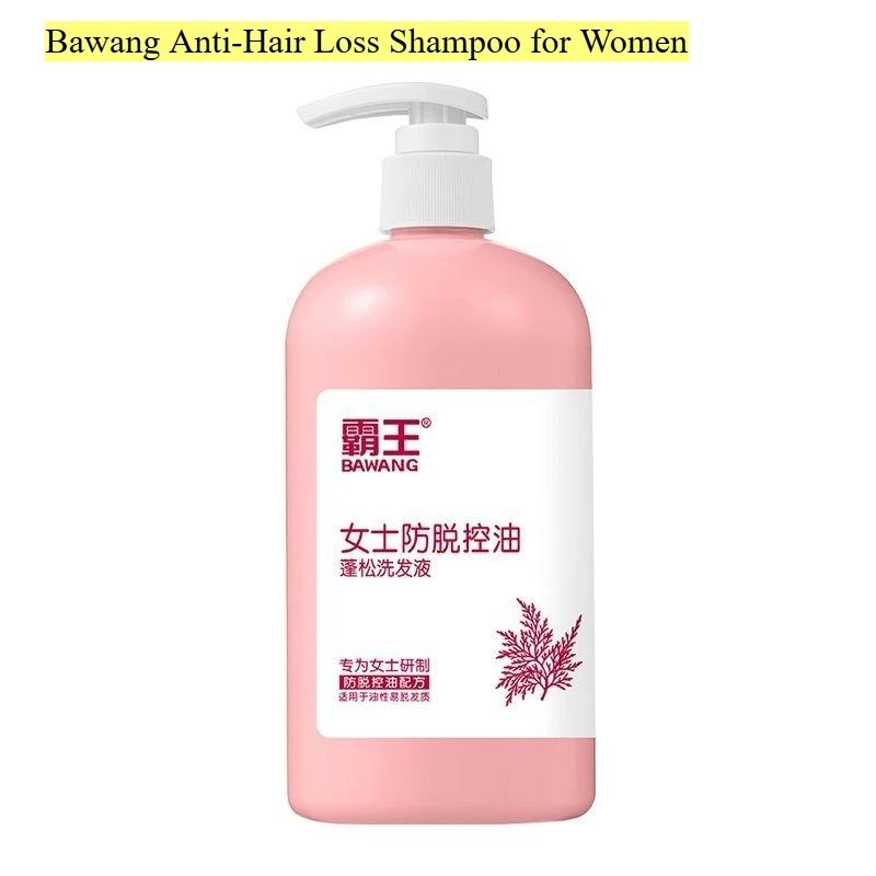 Women's Volumizing Shampoo by Bawang - Controls Oil & Relieves Itchiness | Fights Dandruff & Prevents Breakage