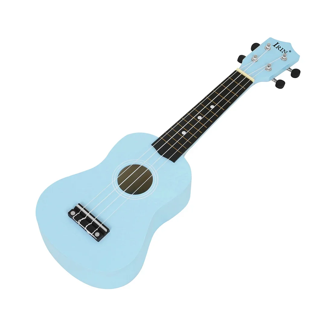 IRIN 21 Inch Ukulele 4 Strings Guitar Blue Hawaiian Mini Guitarra Basswood Ukulele Stringed Instrument Beginner Children\'s Gifts