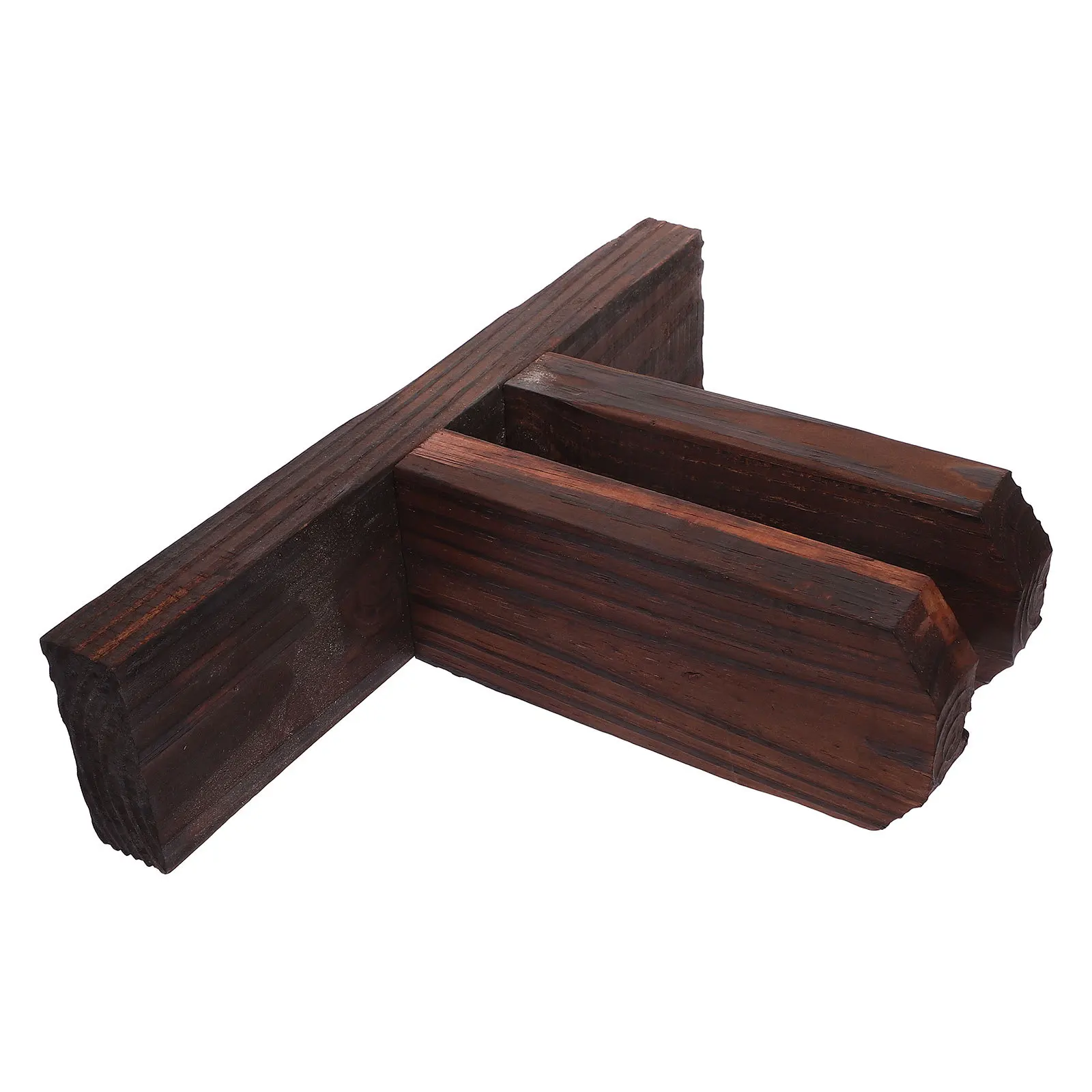 

Wooden Fence Support Base Robust Anti-Tip Stand for Garden Patio Balcony Fence Holder Wooden Support Balcony Supplies