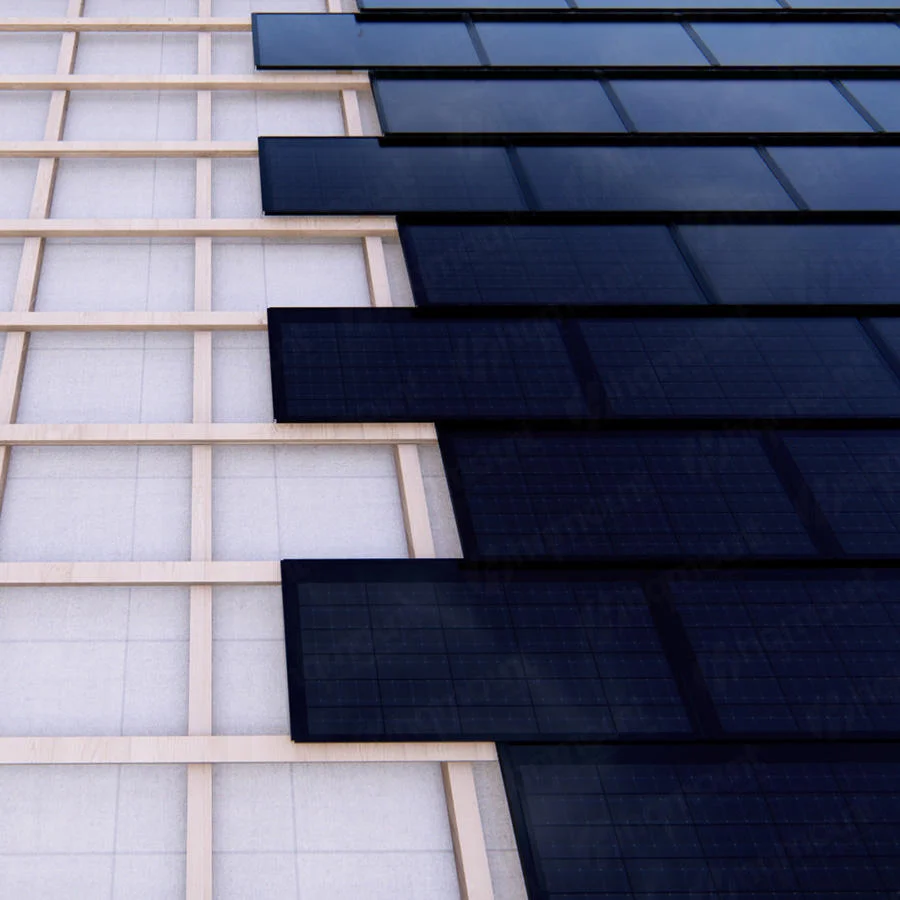BIPV Protection Photovoltaic Building Integrated Solar Roof Tiles European Standard European Standard Home Solar Roof Tile