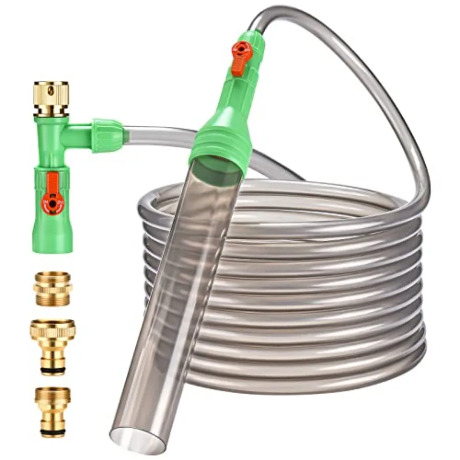 

Fish Tank Cleaning Tools Aquarium Water Changer Kit Siphon Fish Tank Vacuum Gravel Cleaner Universal Water Pump Accessories for