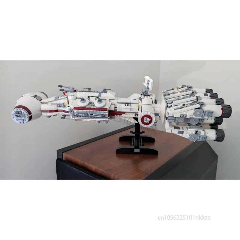 MOC Display Stand for Tantive IV 75244 Technical Building Block DIY Space Warships Bracket Creative ideas Toy Gift Only Bracket