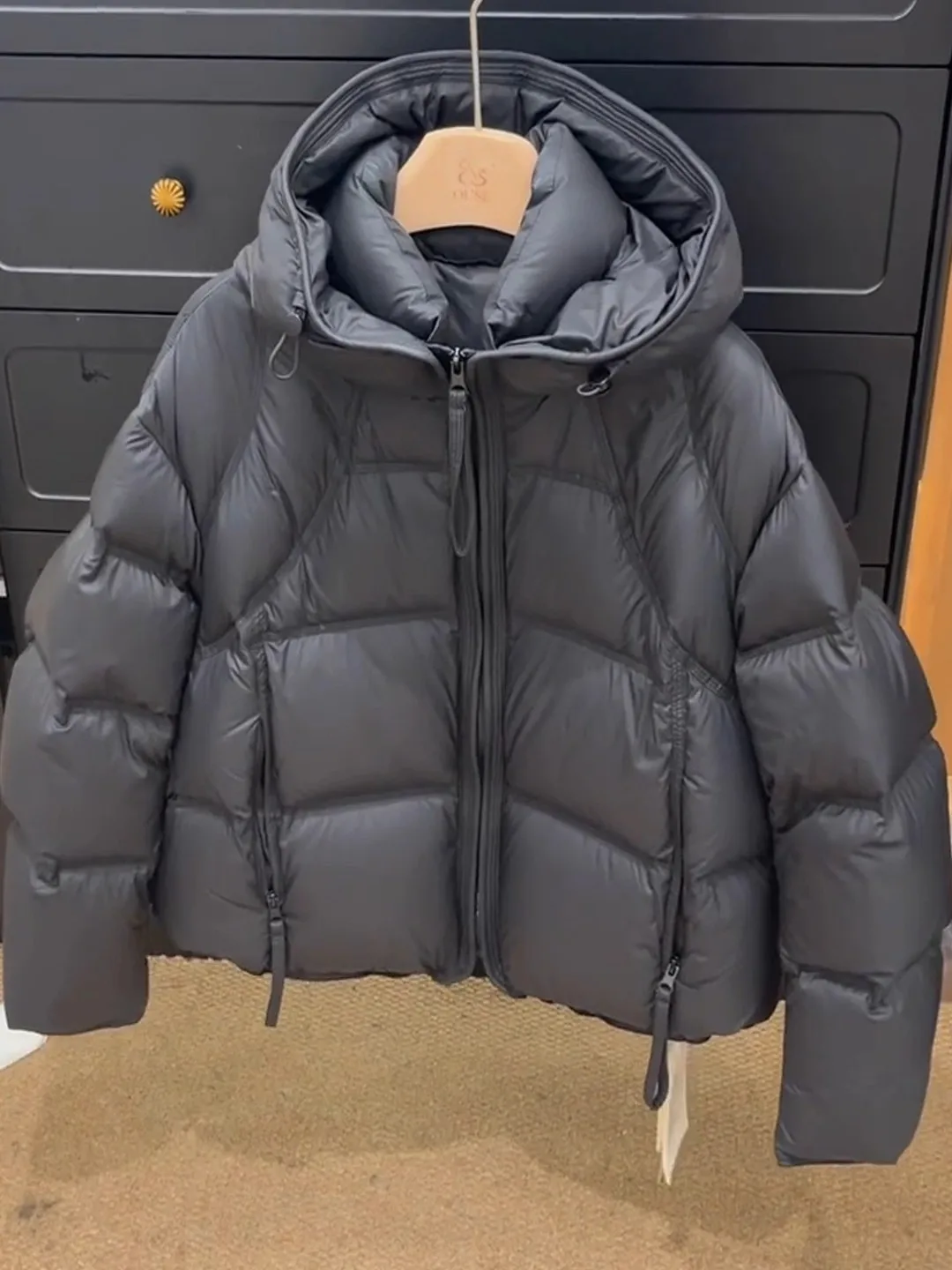 

Korean Sle ort Hooded Cotton Jaet plus Size Warmth Young Slimming New Sle Winter College Wind Outerwear Coat