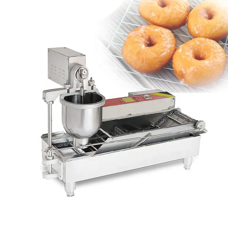 Electric donut and bagels making machine donut ball maker donut fryer