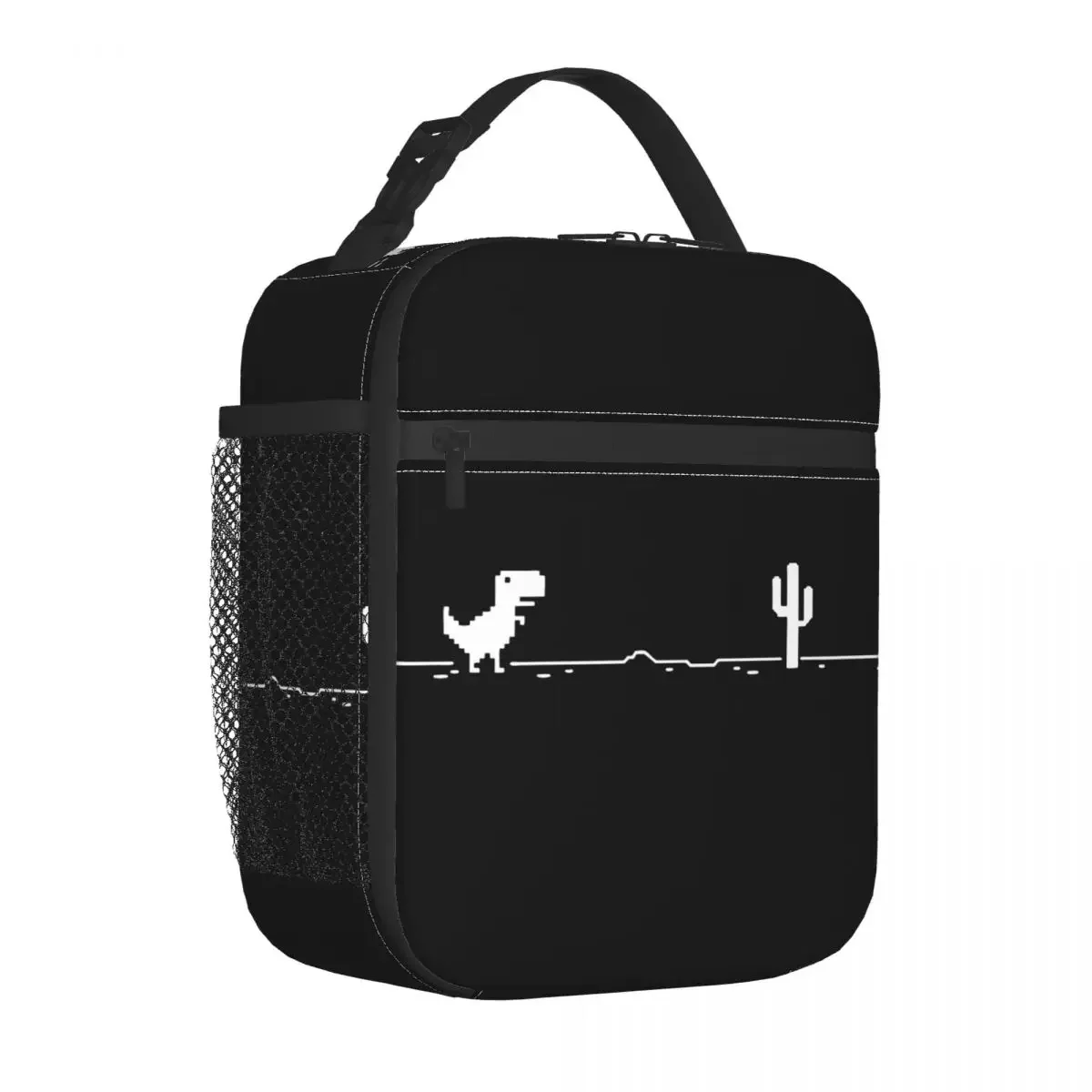 nenhum-internet-dinossauro-grafico-isolado-almoco-saco-jurassico-offline-parque-almoco-recipiente-saco-termico-tote-viagem-alimentos-bolsas