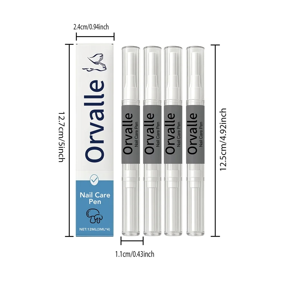 Nail-Fungus Pen Nail Growth Treatments Repair Serum Toenail-Fungus Treatments Extra Strength Nail Repair Serum Toenail Care Tool