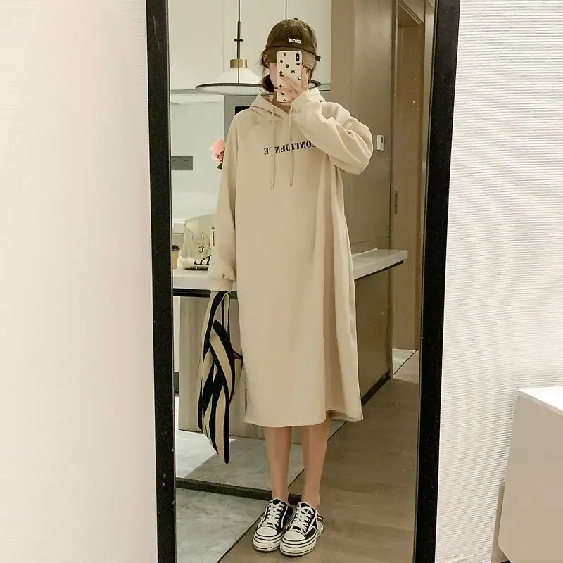 Abiti Abito da donna maniche lunghe Autunno Cupro Pieghettato a strati a vita alta Midi Orlo obliquo Personalità esotica artistica Contrasto