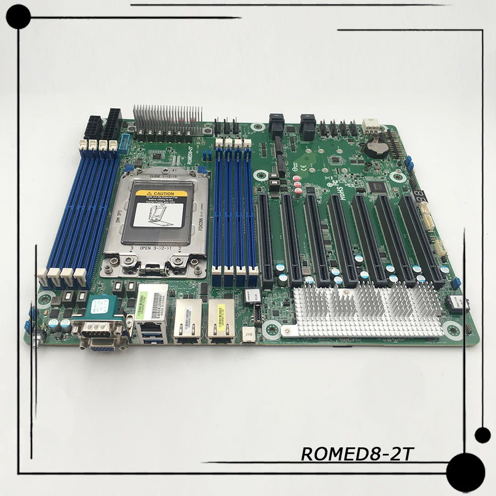 Placa-mãe para Servidor Asrock, Intel 8-2T, SP3, LGA4094, DDR4, PCIE 4.0, Workstation