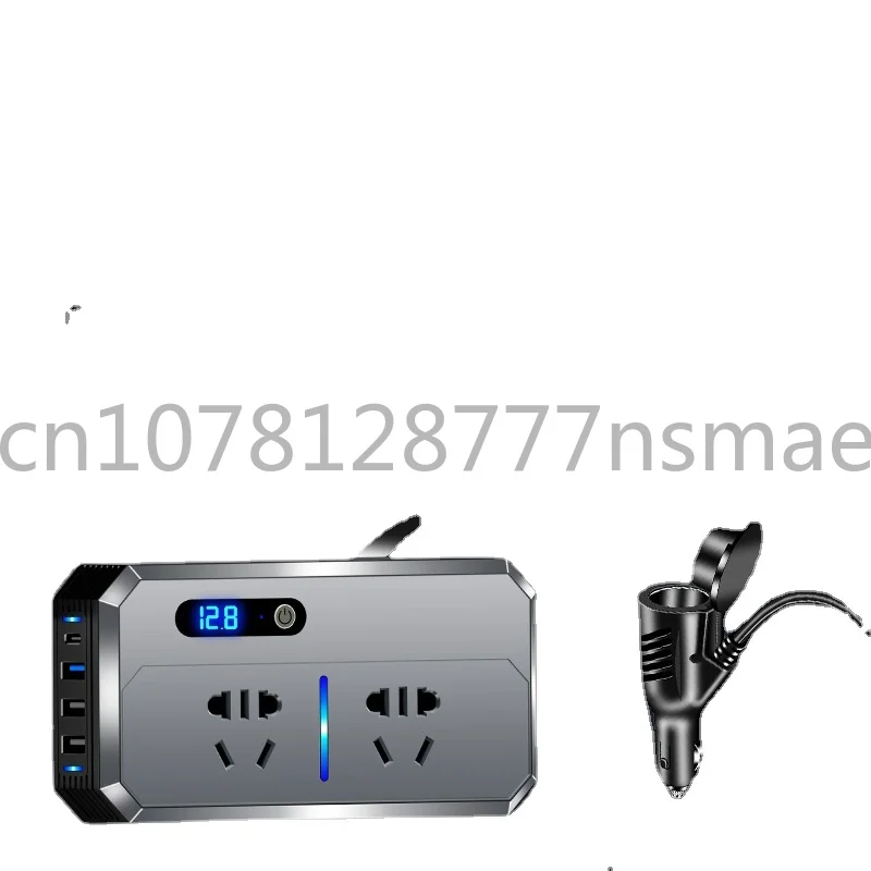 Car Inverter 12v24v to 220V Cigarette Lighter Power Adapter Socket Pdqc3.0usb Fast Charge