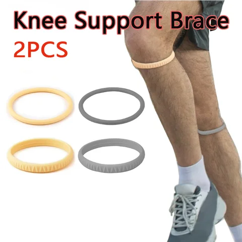 2PCS Patella Tendon Knee Straps  Fixed Protection Patella Stabilizer Knee Belt Basketball Running Knee Protection Patellar Ring
