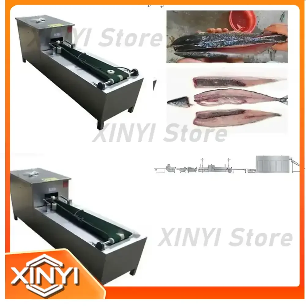 Fish Fillet Machine for Fish Meat Cutting for Commercial Use Food Processing Equipment Fish Slicing Machine for Seafood