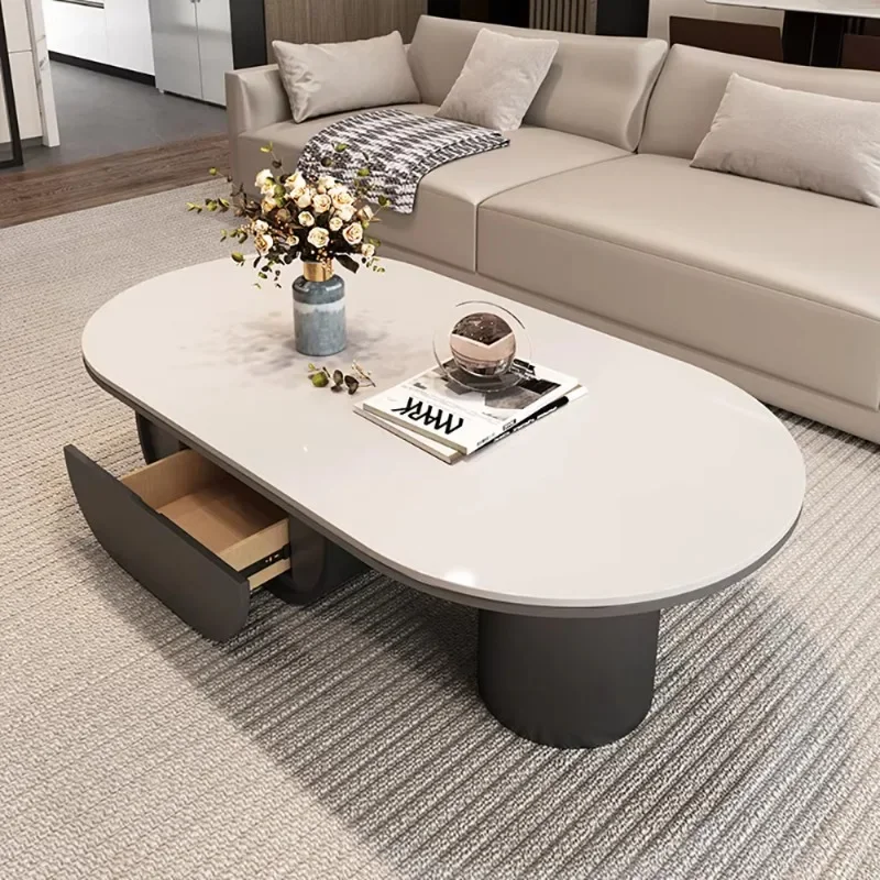 Simple Luxury Coffee Table Glamour Premium Design Coffee Table Modern Nordic Mesas De Centro Para Sala Living Room Furniture