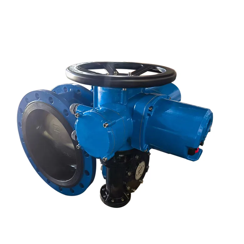 

Freya DN600 Electrical Flange Type Butterfly Valve for Exhaust Water Steam Oil & PN16 WCB
