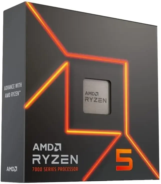 5 7600X معالج سطح المكتب غير مقفول 6 النواة و12 خيطًا