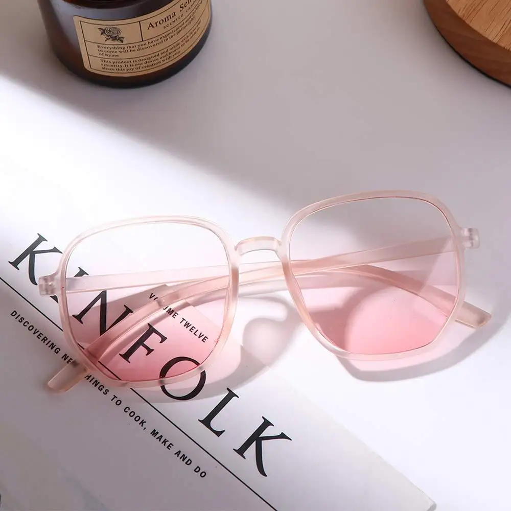 Sweet Kawaii Gradient Shades Eyewear Girlish Korean Style Presbyopia Eyeglasses Reading Glasses Blush Glasses Women Sunglasses