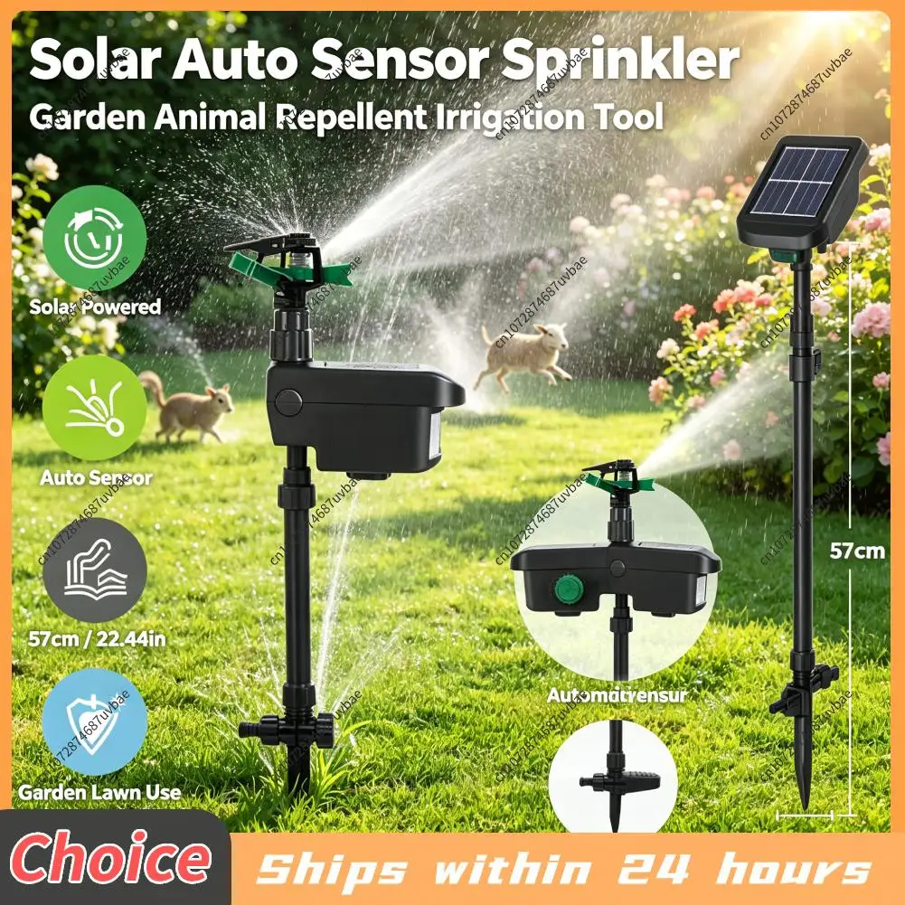 Animal Repeller Sprinkler Scaring Away Wild Animals Animal  Sprayer Sprinkle Irrigation System for Lawns Farms Orchards