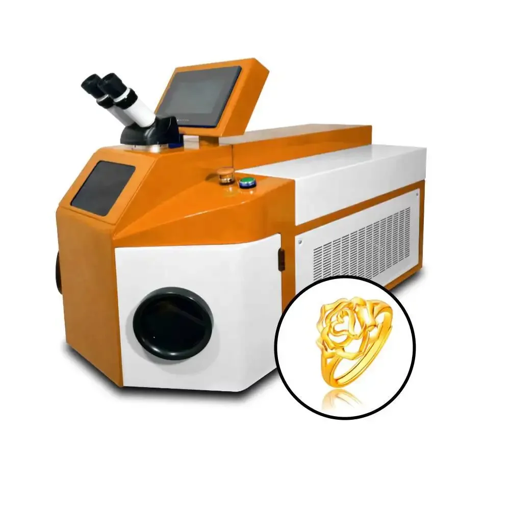 Handheld Welding Jewlery Welder For Permanent Jewelers 100W Gold Sier Metal Laser Wilding Hine
