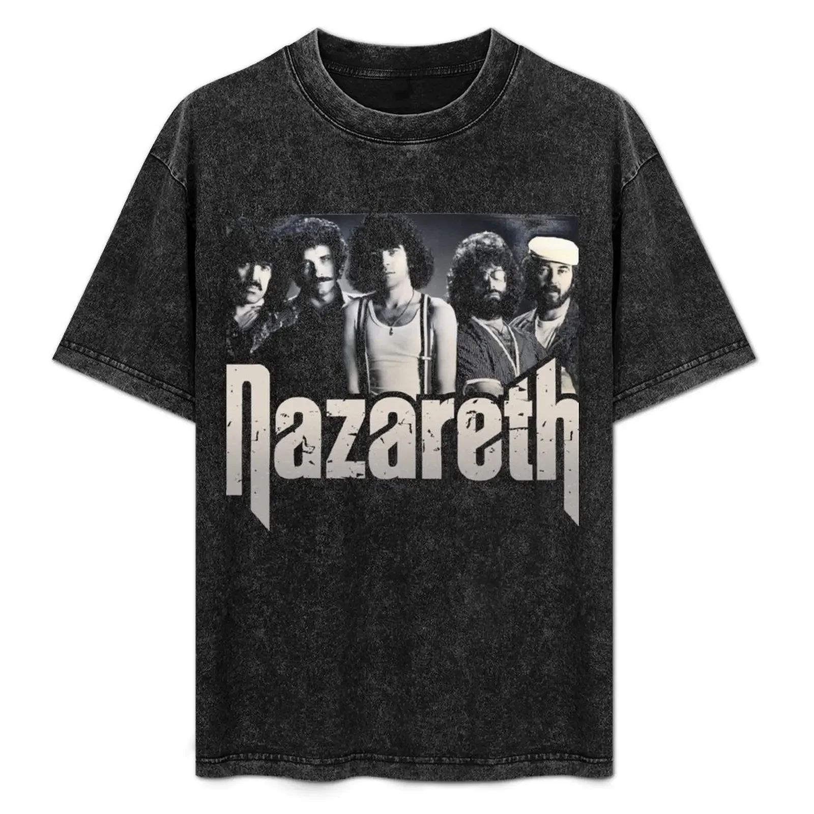 

NAZARETH BAND T-Shirt funny meme t-shirts blue archive funny shirt cotton mens graphic t-shirts