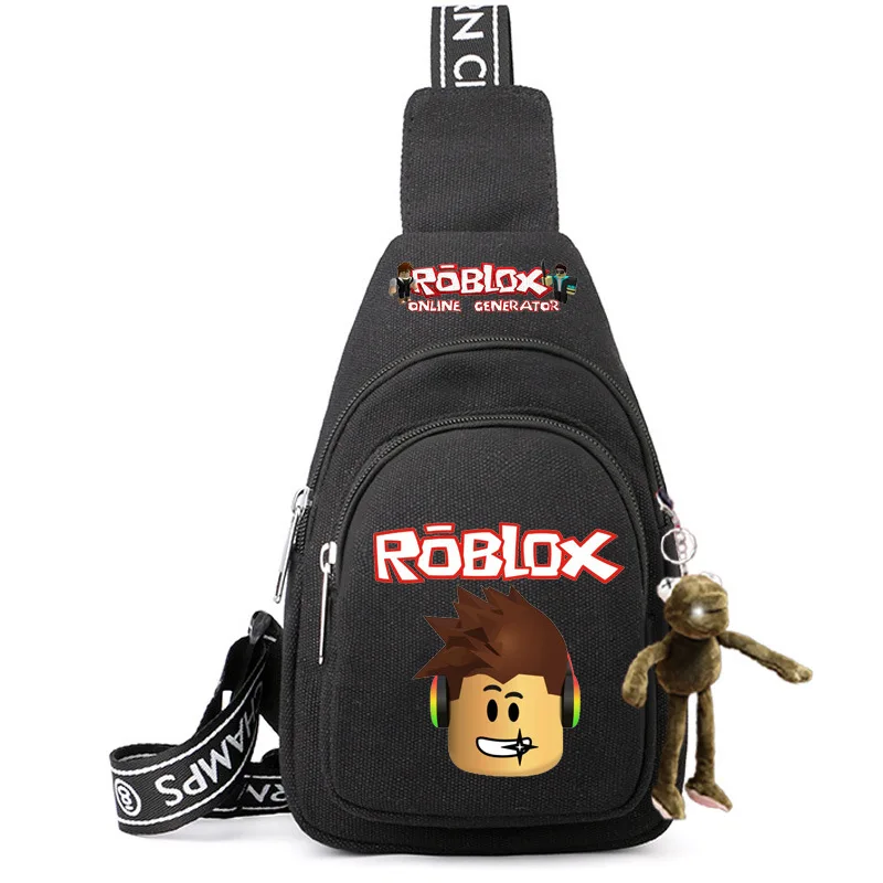 

Summer Cartoon Game ROBLOX Sling Chest Crossbody Bag for Boys Girls Casual Shoulder Backpack Travel Cycling Daily Necessitie