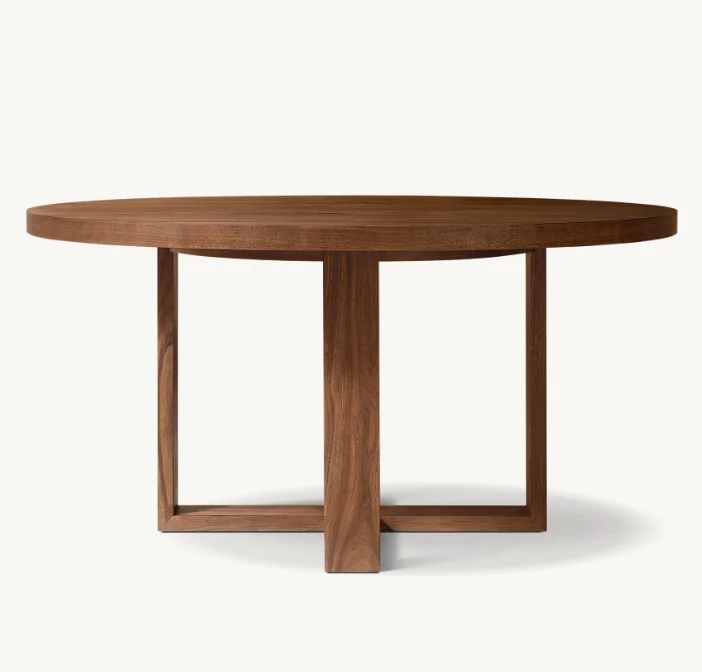 

# Dining Room Furniture North American Style Solid Wood Round Dining Table