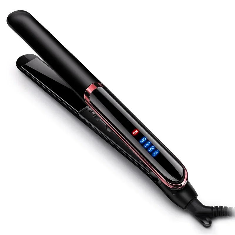 Negative Ion Electric Splint Hair Straightener Flat Iron Hair Curling Straightening Irons Professional Hair Straighteners Plates