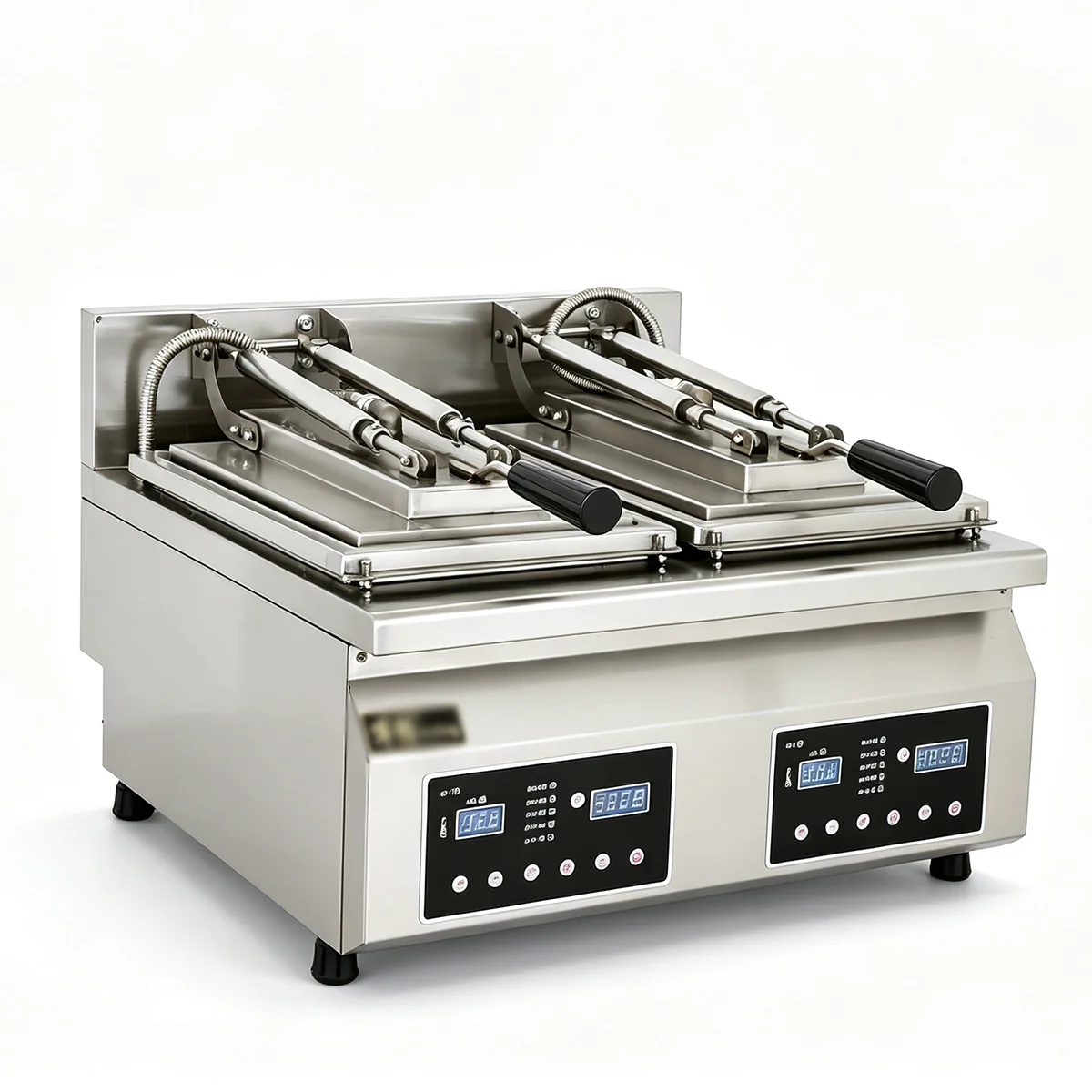 T*& Popular Digital Computer Controlled Dumpling Frying Cooker Auto Water Feed for Snack Bar Fast Food Business Use