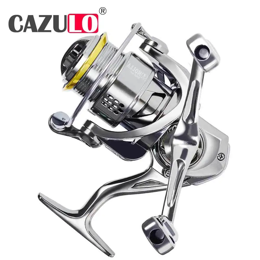 

Super Light Molinete Spinning Fishing Reel Coil 10kg Drag 5.2:1 Metal Shallow Spool Saltwater Waterproof Fishing Accessories