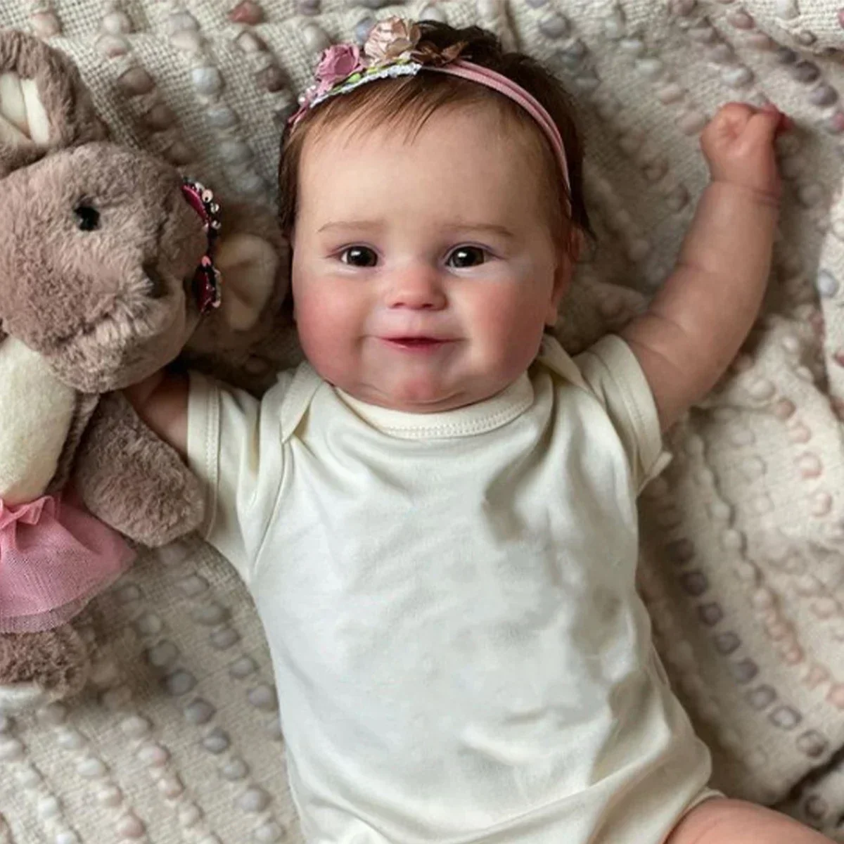 50 cm 20 pouces produit fini réaliste comme une poupée nouveau-né la poupée a été peinte déjà peinte poupée Reborn