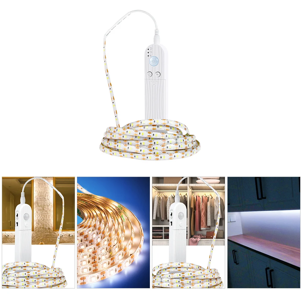 

LED Sensor Light Strip Flexible Board for Kitchen Bathroom Bedroom Waterproof High Lighting LED Lamp Night Light