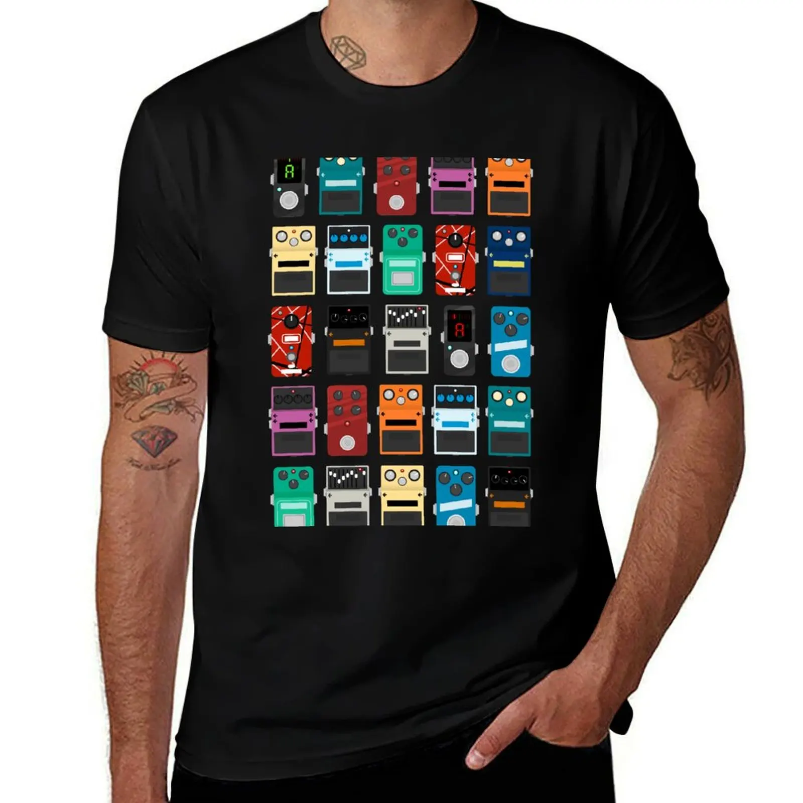 

Pedal Board T-Shirt Louboutins animal prinfor boys mens white t shirts