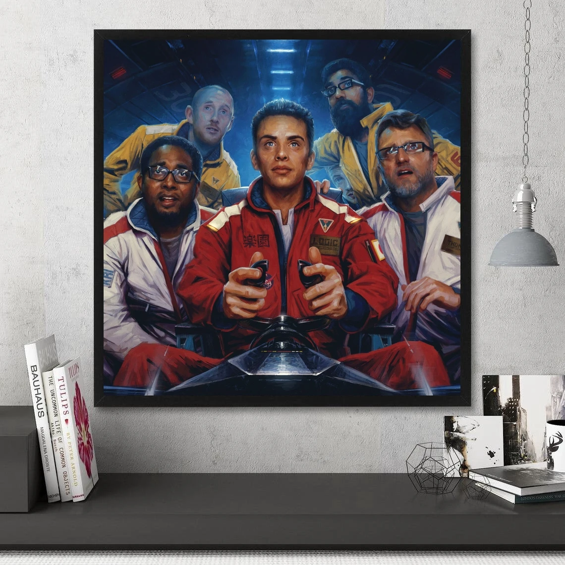 Logic The Incredible True Story Music Album Cover Poster Canvas Art Print Home Decor Wall Painting ( No Frame )