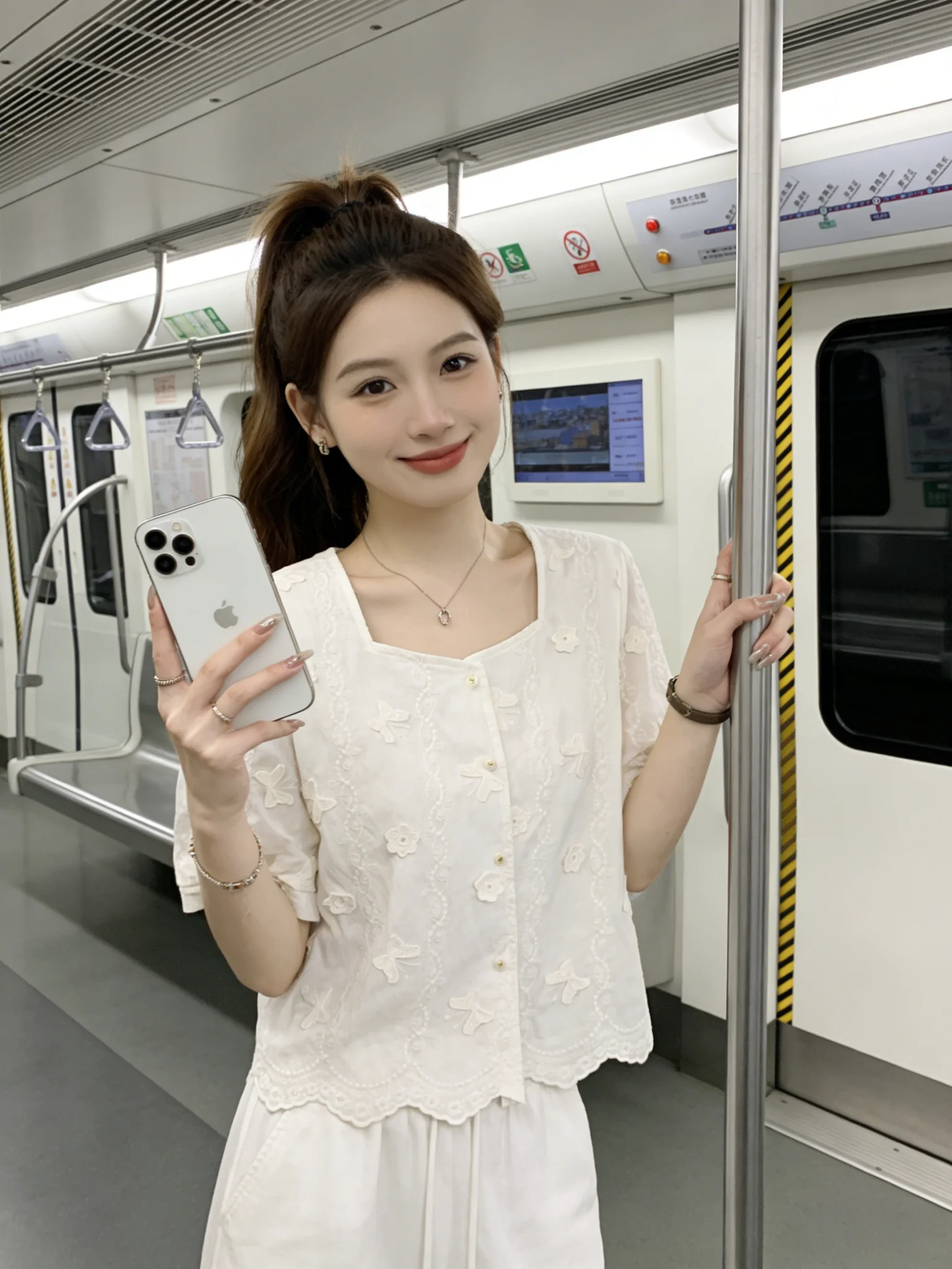 Camisa de Manga Corta para Mujer, Puning, Verano 2026, Nuevo Estilo, Única, Hermosa, Moderna, Juvenil, Coreana, Corte Holgado, Color