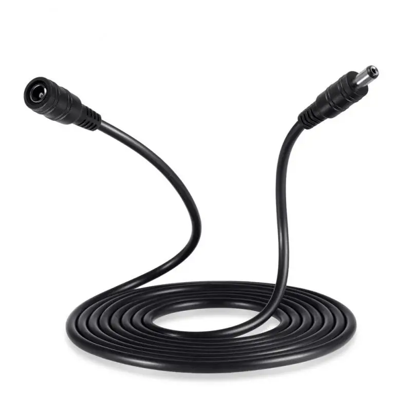 DC 12V Power Extension Cable 5.5*2.1MM Female 1M - 5M To Male Power Cord Wire For CCTV Security Camera LED Strip Home Appliance