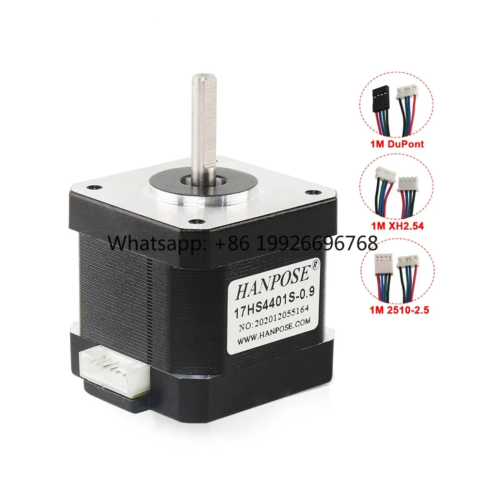4-リード-nema17-ステッピング-モーター-12v-40ncm-15a-17hs4401s-cnc-3d-プリンター用-09-度ステッピング-モーター-モーター-ミニ-アトゥラ