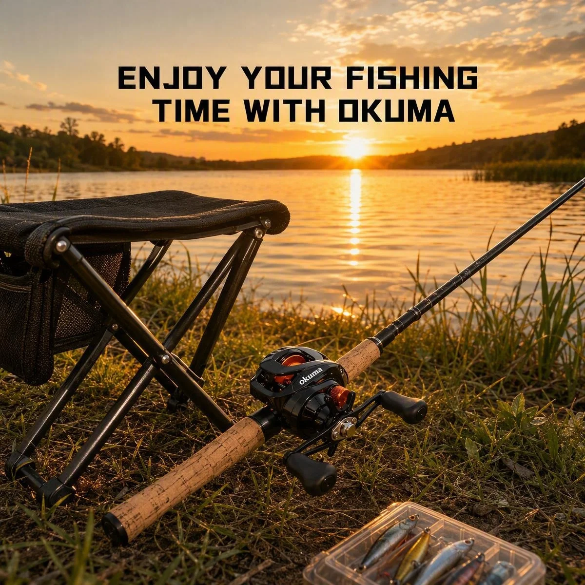Okuma Baitcasting-Rolle, 6,3:1 Übersetzungsverhältnis, 12 kg maximale Bremskraft, Salzwasser-Baitcasting-Rolle mit kostenlosen polarisierten Angelbrillen, links und rechts – Detail 3
