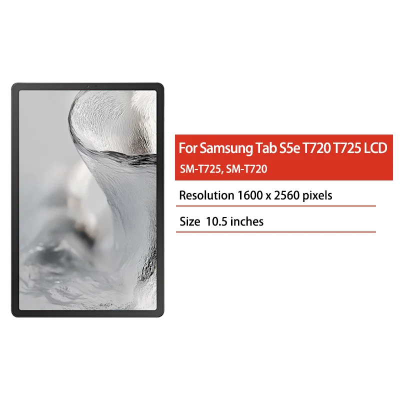 10.5''New For Samsung Tab S5e T720 SM-T720 Display Screen Touch Digitizer Assembly For Samsung Tab S5e T725 SM-T275 LCD