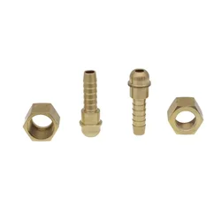 6mm 8mm 10mm Hose Barb X M10 M12 M14 M16 Metric Female Right Left Hand Brass Pipe Fitting Coupler Connector Adapter Ball Head