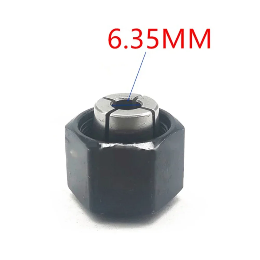 2pcs 12.7MM/6.35MM Router Collet For DW621 DW616 DW618 DW621K DW625 DW6214 Engraving Trimming Machine Power Tools Accessories