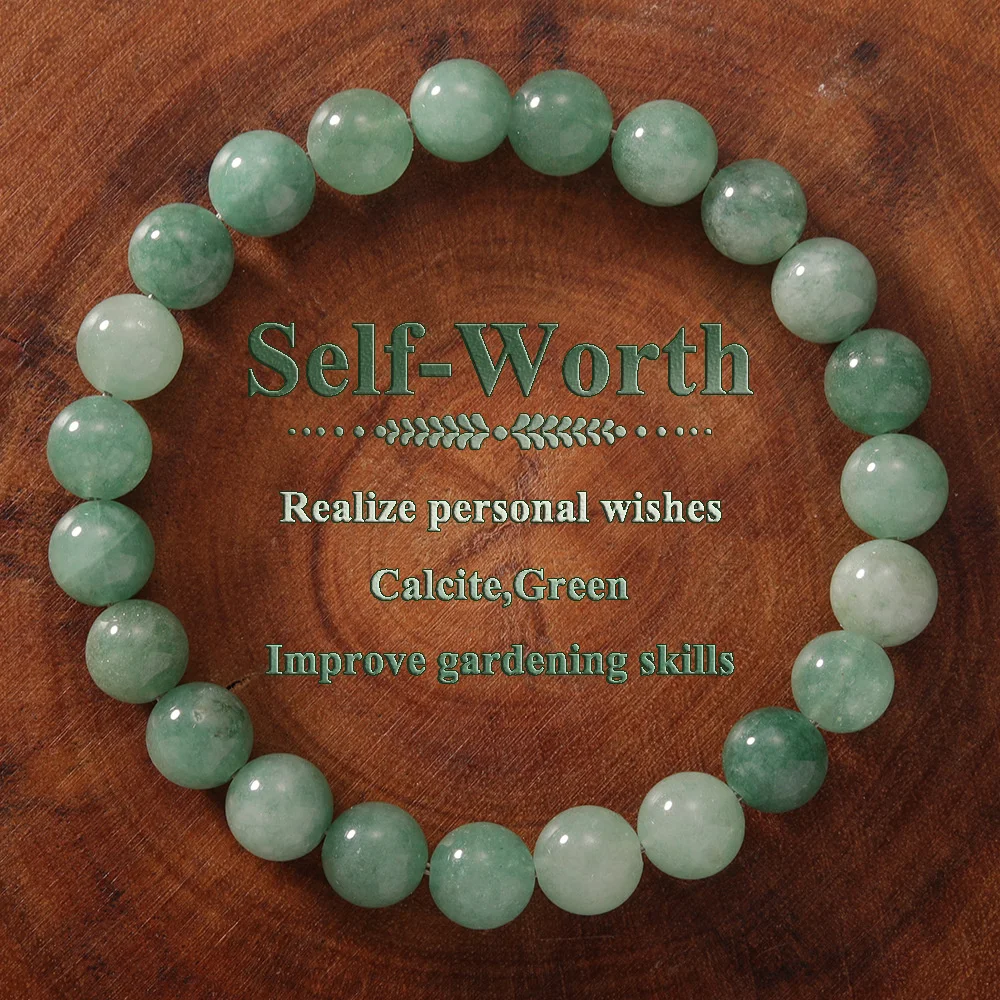 bracelet for women men green crystal beaded bangle fortune bracelet natural stone clearance jewelry