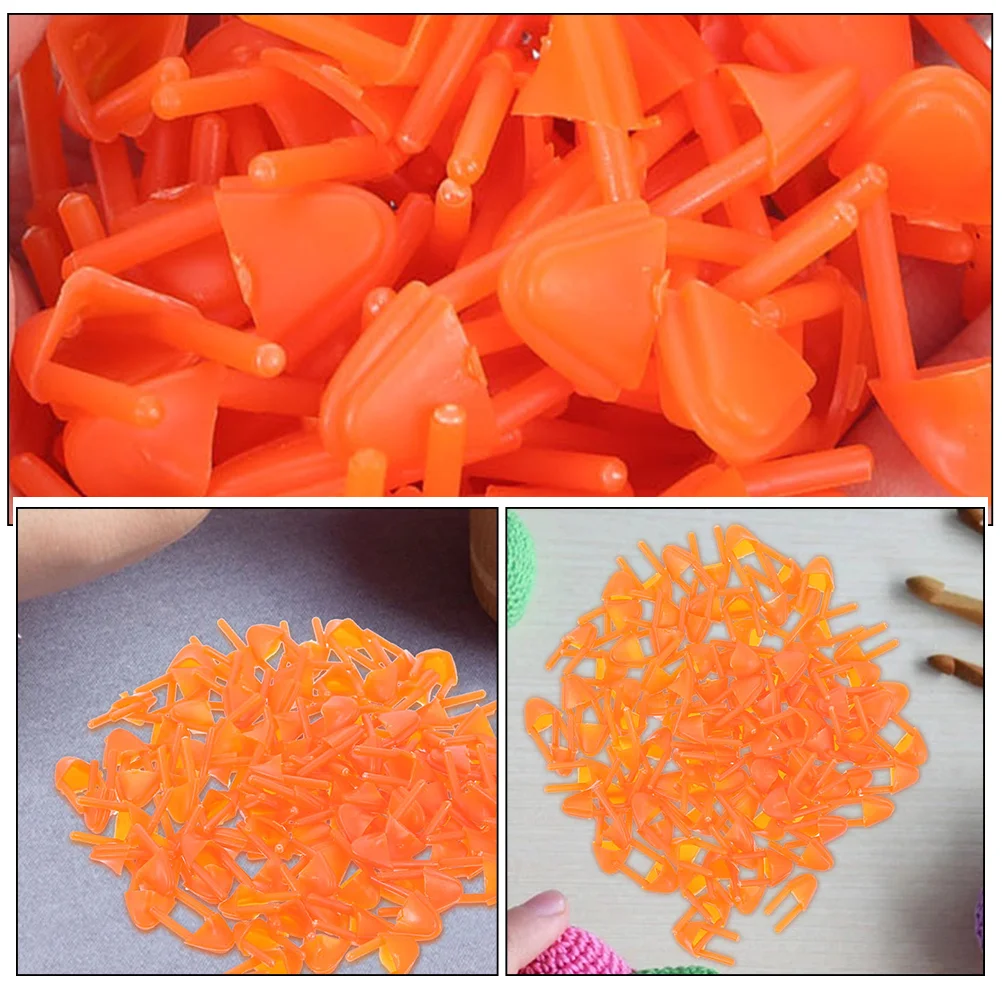 150 Pcs Mouth Accessories Bird Decor for DIY Plastic Fake Chick Chicken Beak Toy