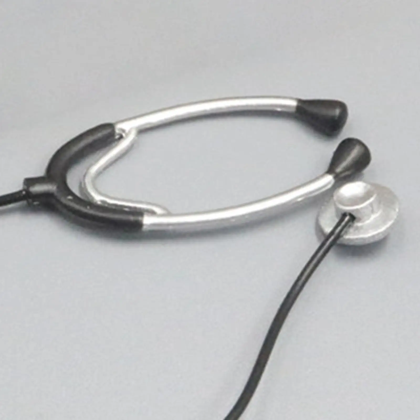 1/6 Scale Stethoscope Model Miniature Simulation Pretend Play BJD Doll Parts