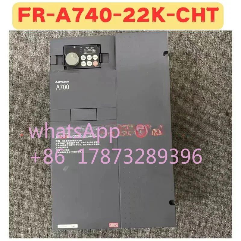 

Used Frequency Converter FR-A740-22K-CHT FR A740 22K CHT Normal Function Tested OK