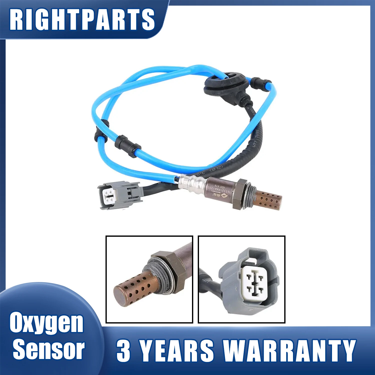 

RIGHTPARTS O2 Oxygen Sensor 36532-RAA-Z02 36532RAAZ02 For HONDA ACCORD VII 2.0 2.4 For HONDA ACCORD Lambda Sensor 36532 RAA Z02