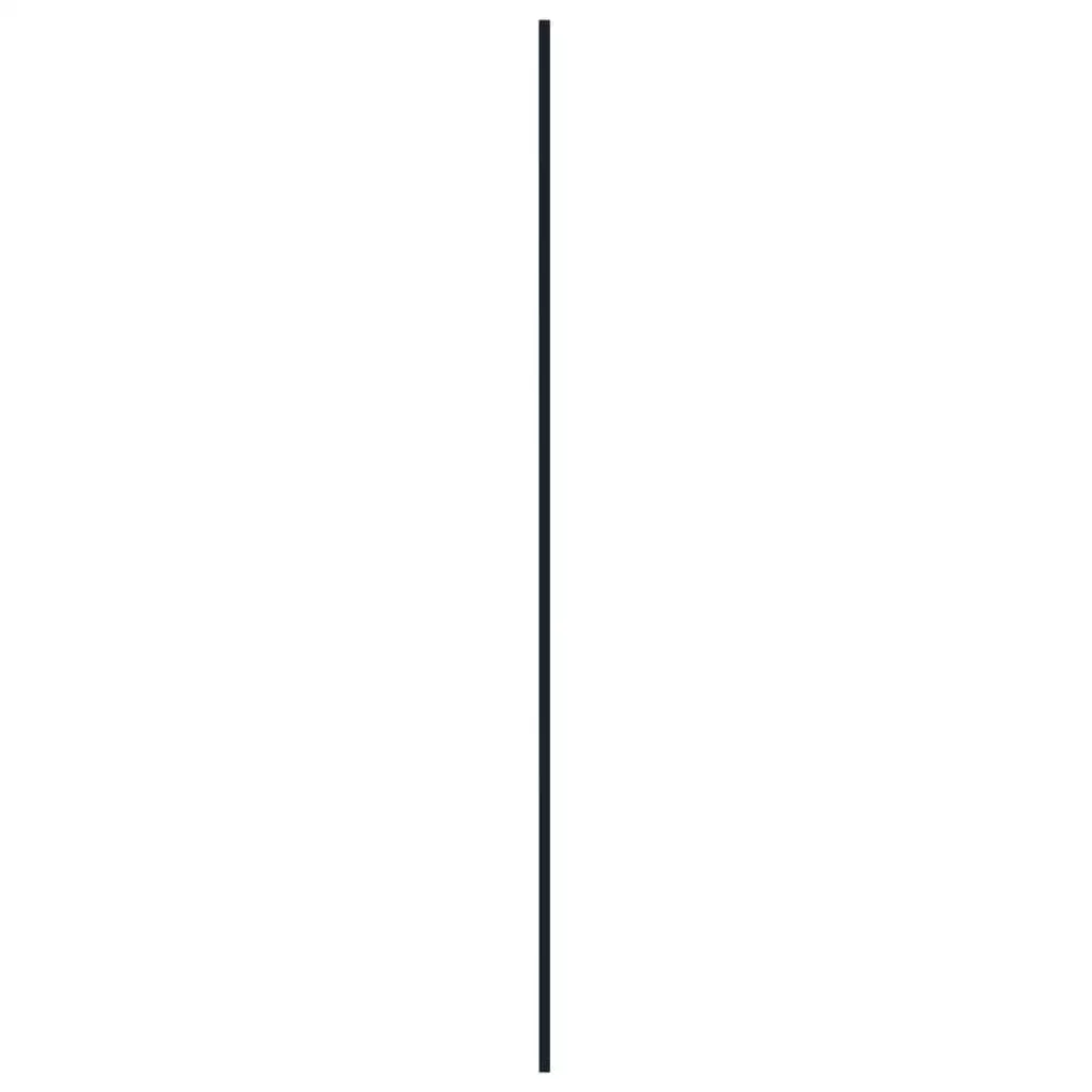 아연 도금 강철 지붕 패널 36개 무연탄 색상 39.4x17.7cm