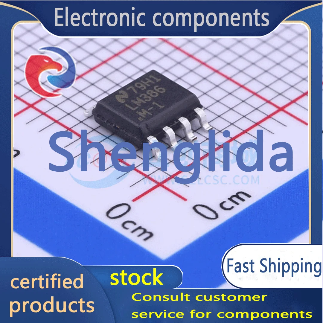 

LM386MX-1/NOPB package SOIC-8_150mil audio power amplifier brand new stock 1PCS