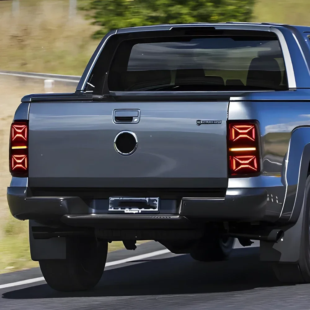 

For VW Amarok 2010-2022 Auto Led Back Lamps Upgrade Streamer Tail Lights Plug and Play Accessories LED Car Taillights Assembly